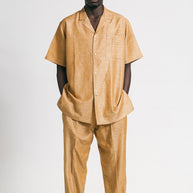 Coat neck line shirt and pants