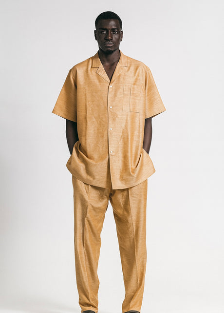 Coat neck line shirt and pants